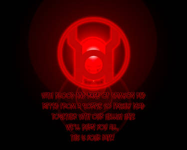 Red Lantern Real oath