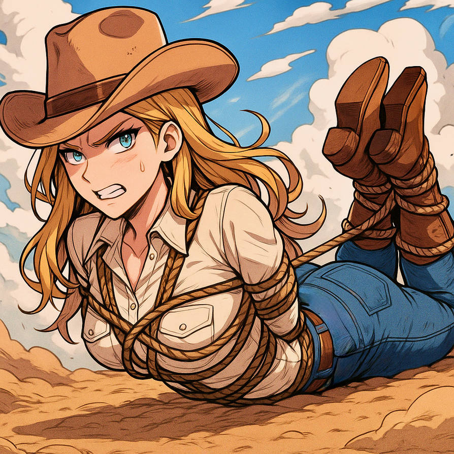 Deviantart Zjacket Cowgirl Tina Trussed by Zjacket on DeviantArt
