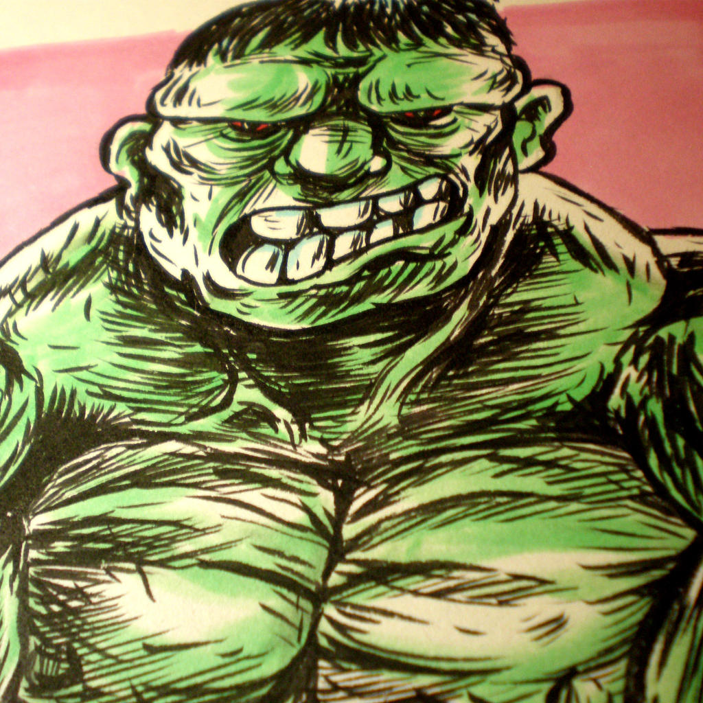 INKtober - The Hulk