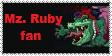 Mz. Ruby Fan Stamp. by Rock-Raider