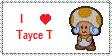 Tayce T. fan stamp.