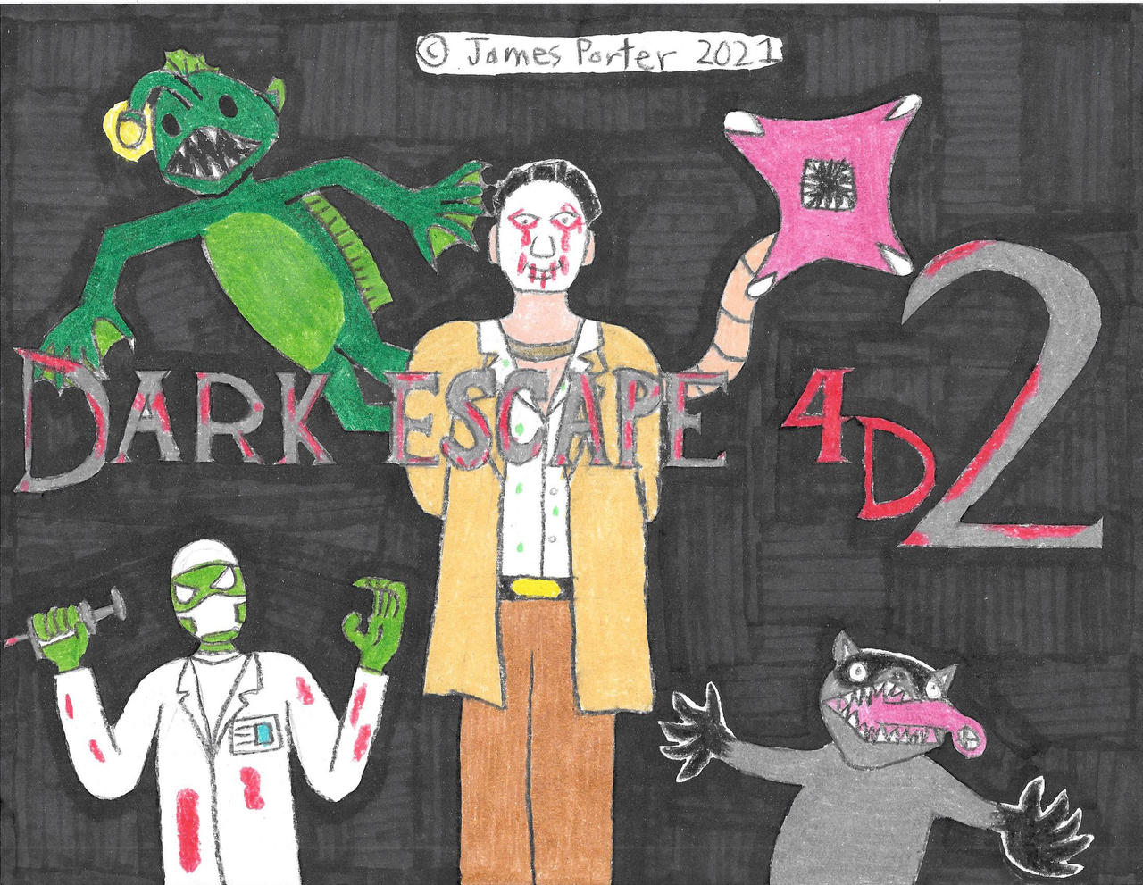 Dark Escape 4D 2 Arcade Game Art. by Rock-Raider on DeviantArt