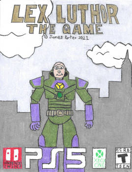 Lex Luthor The Game boxart.