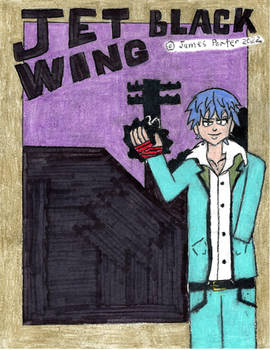Jet Black Wing Manga cover art.