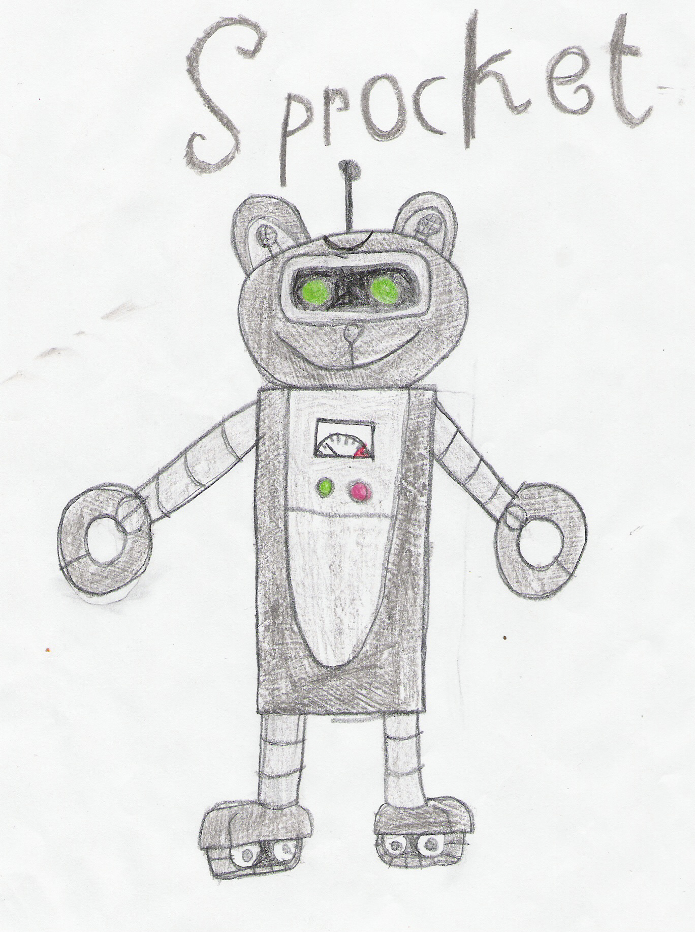 HTF fan character, Sprocket.