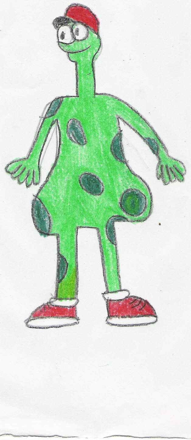 Cartoon character.