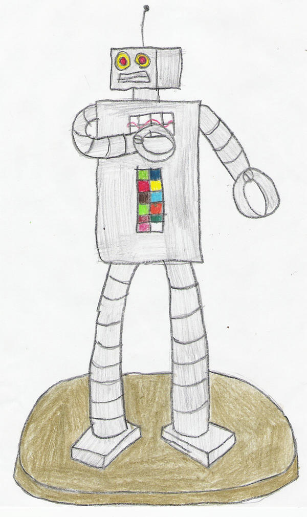 Robot Monument. by Rock-Raider