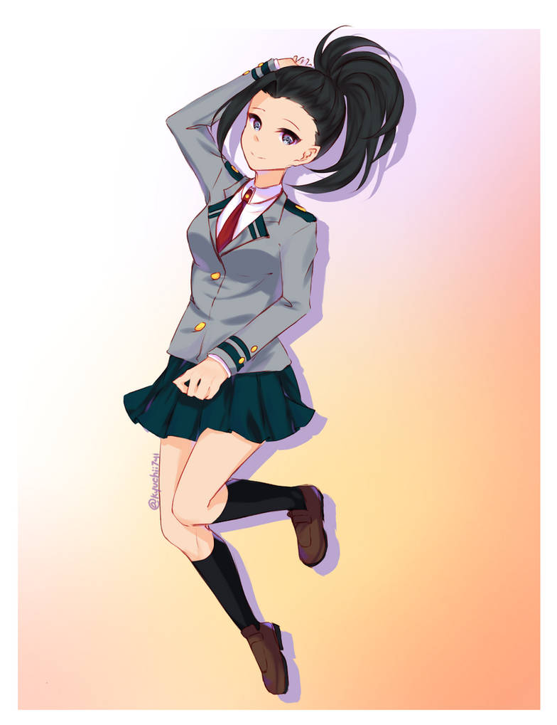 Yaoyorozu Momo By Kyuchii741 On DeviantArt yaoyorozu-momo-by-kyuchii741-on-deviantart