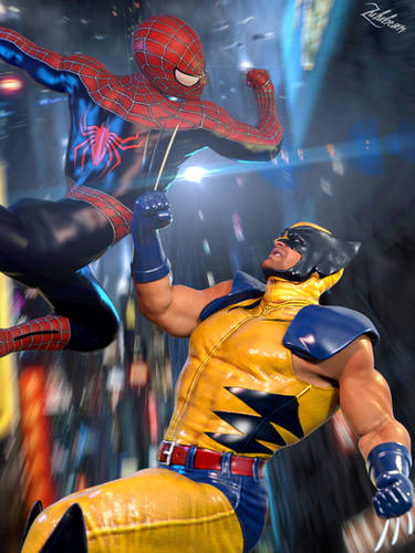 Spider-Man vs Wolverine