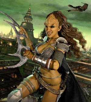 Klingon Girl // D'jan - The Third D'gholkus Sister