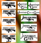 logos and names option sheet- Jennings Armory\Guns by SybilThorn