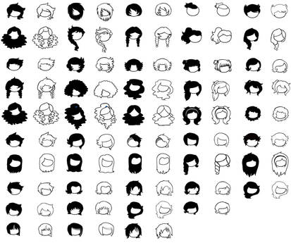 Sprite Hairs Compilation