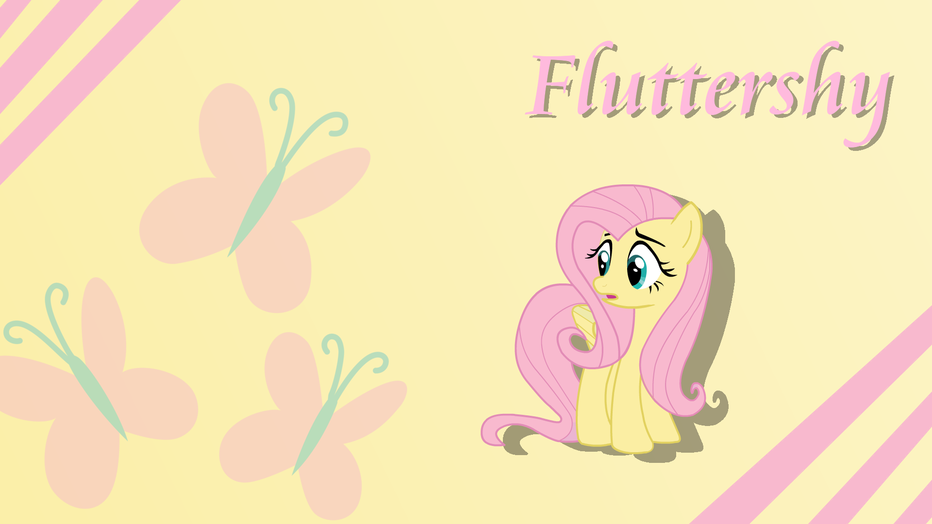 MLP Fluttershy Wallpaper Mane6