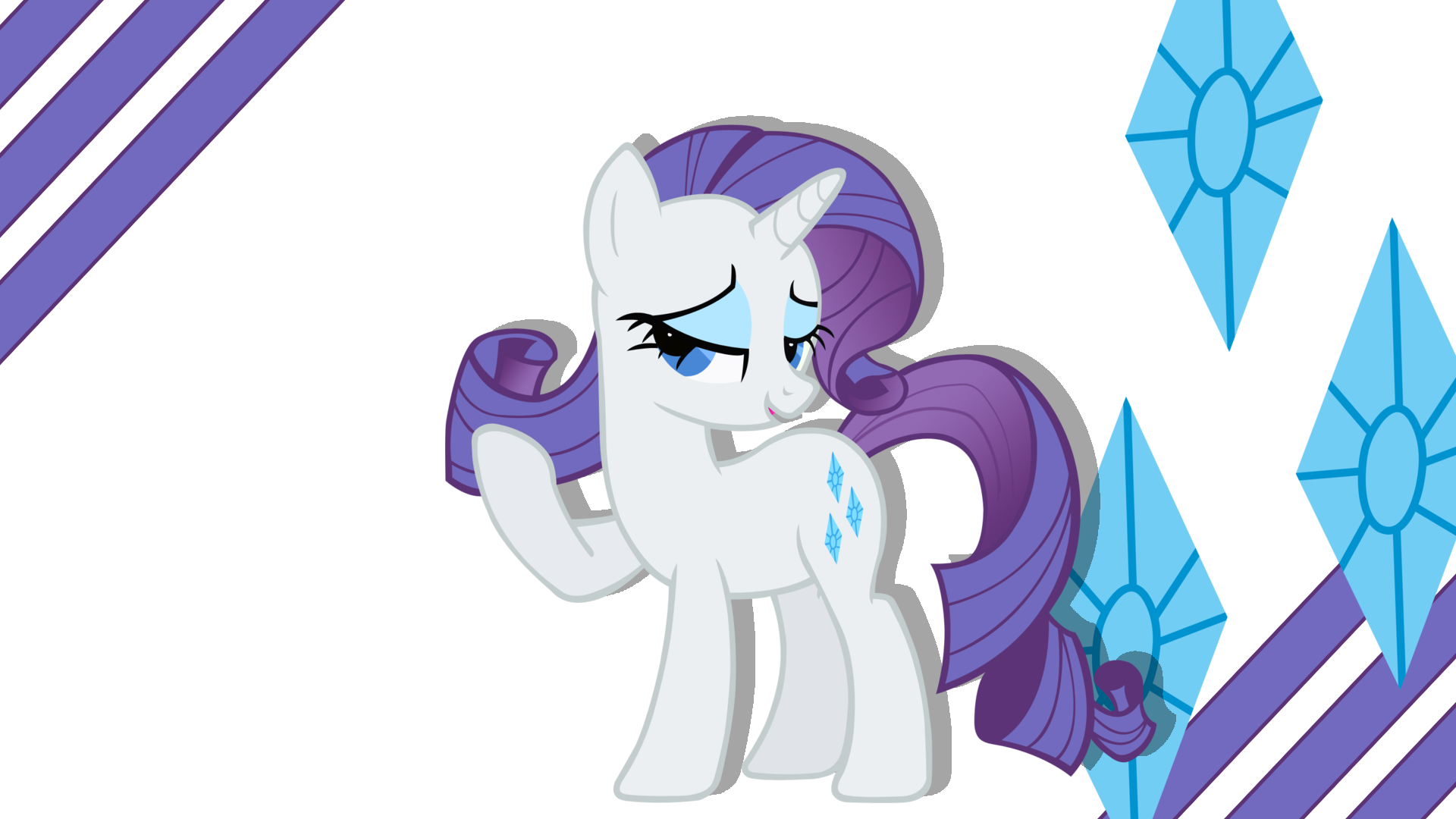 MLP Rarity Wallpaper Mane6