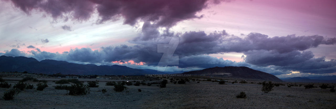 Anza - Borrego Desert Sunset