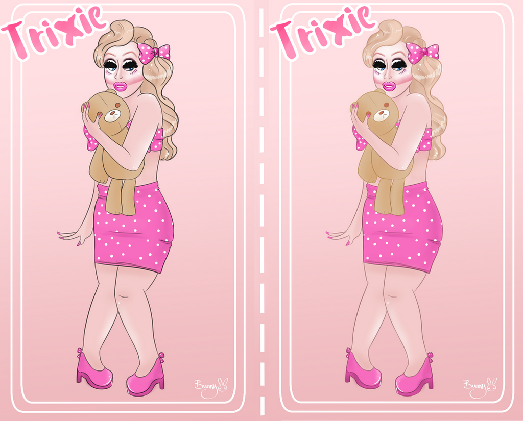 Trixie Mattel (2 for 1!) by Funny-Honey-Bunny on DeviantArt