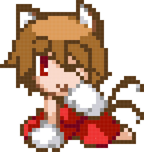 Anime Girl Pixel Art 2 By Chevuyfur On Deviantart Anime Girl Pixel Art 2 By Chevuyfur On Deviantart