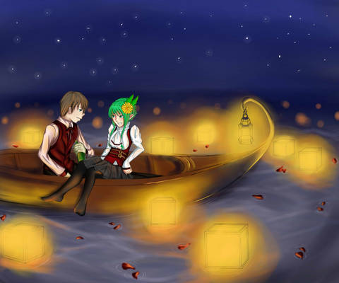 AP Event Lantern Boat