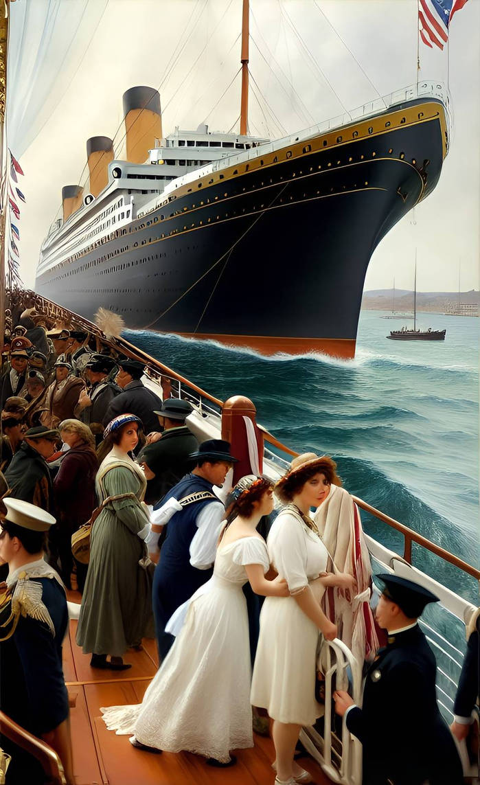 Titanic View Deviantart Titanic by Niolam on DeviantArt