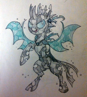 Bronycon Commission Crystal Changeling