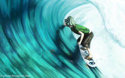 Surfing Kisuke