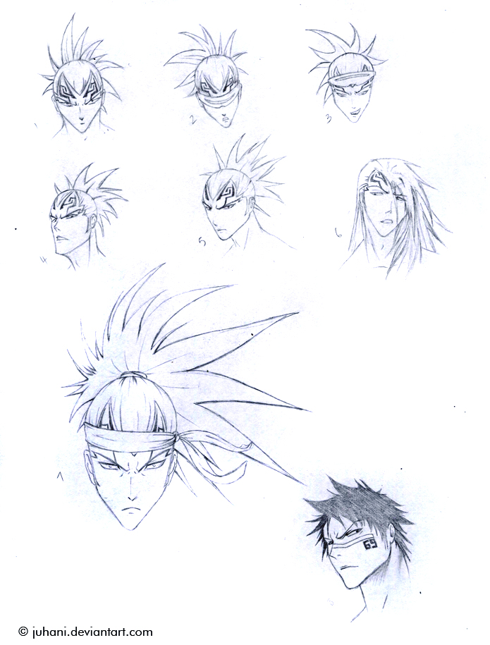 Bleach practice Renji + Hisagi