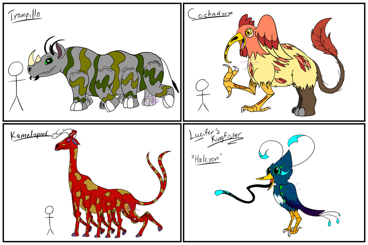 Creature Design #1 by SomeCartoonista on DeviantArt