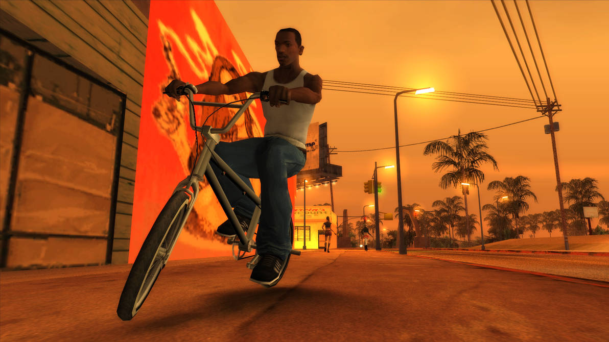 Life's good in Los Santos... by alphayellow on DeviantArt