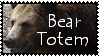 Bear Totem Stamp by VampsStock