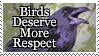 Respect for Birds Stamp