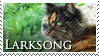 Larksong Stamp by VampsStock