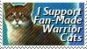 Fan-Made Warrior Cats Stamp by VampsStock