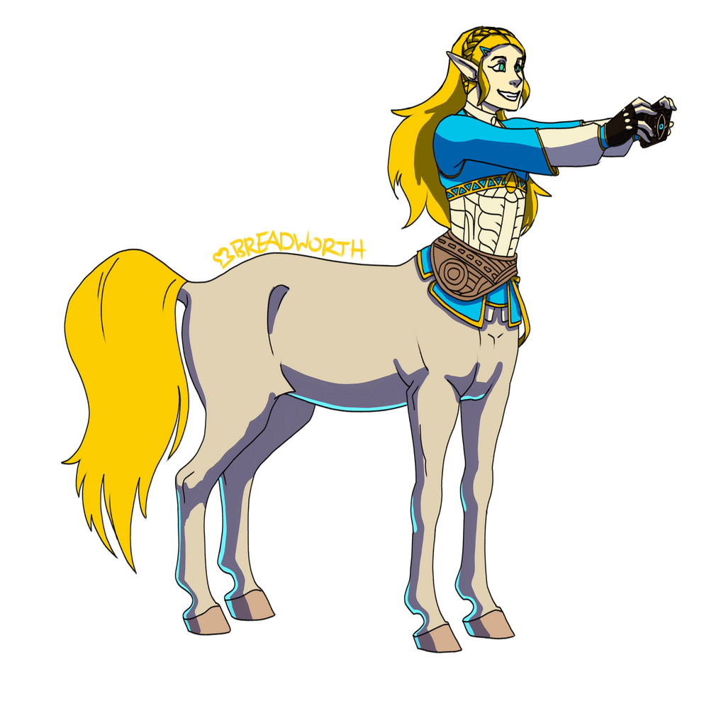 Princess Centar Princess Zelda Centaur by Breadworth on DeviantArt
