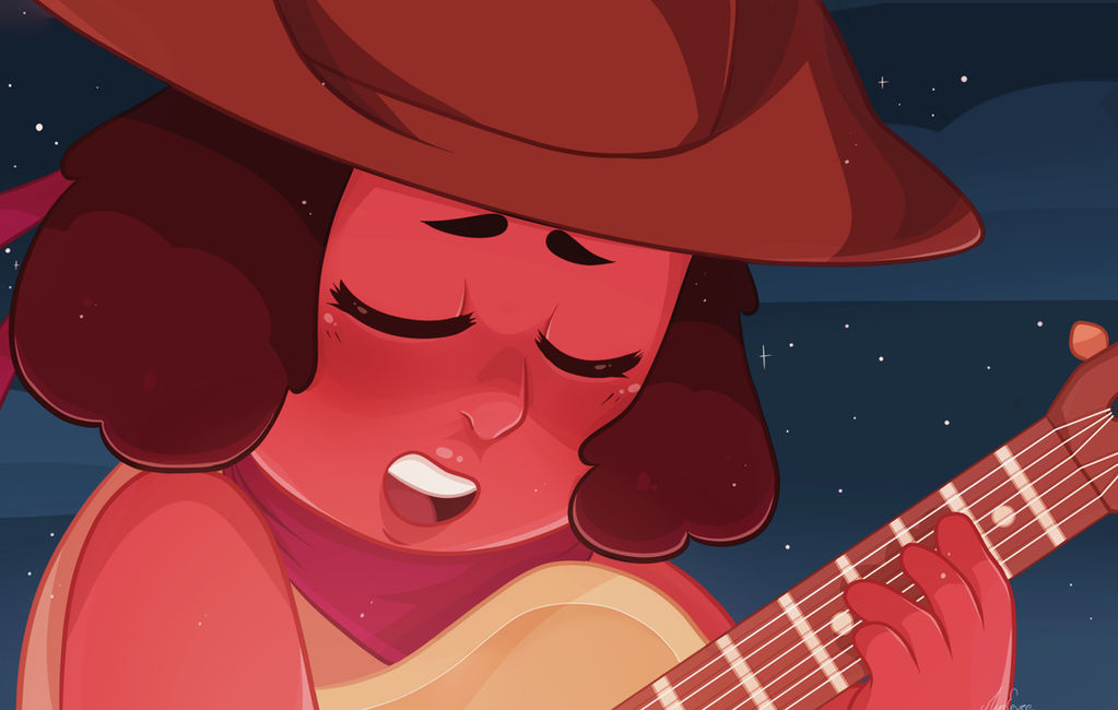 Ruby Rider Steven Universe Screenshot Redraw - Steven Universe / Ruby Rider by MinEevee on DeviantArt