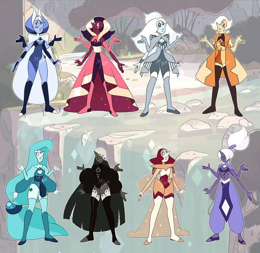 Gem Fusion Adopts Opals [closed] By Mineevee On Deviantart