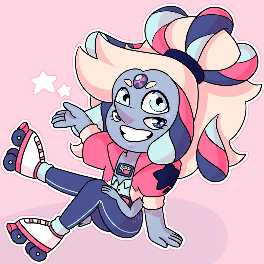 Gem OC - Chibi Aura Quartz by MinEevee on DeviantArt