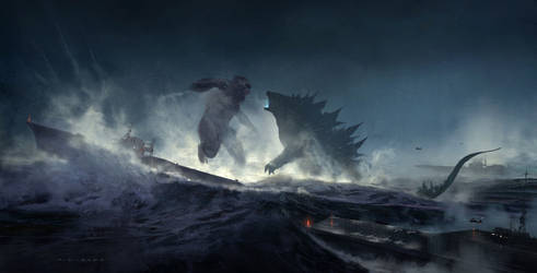 Godzilla vs Kong New International Image HD