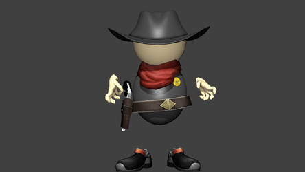 3d Concept Cowboy