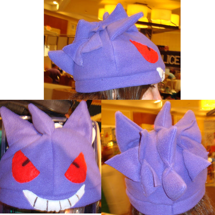 Gengar Hat by ASivan on DeviantArt