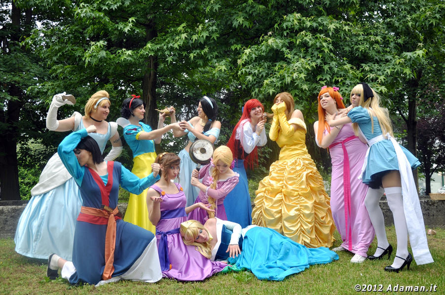 Crazy Disney Princesses
