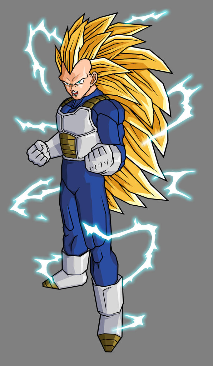 Vegeta SSJ3 In Armor by hsvhrt on DeviantArt