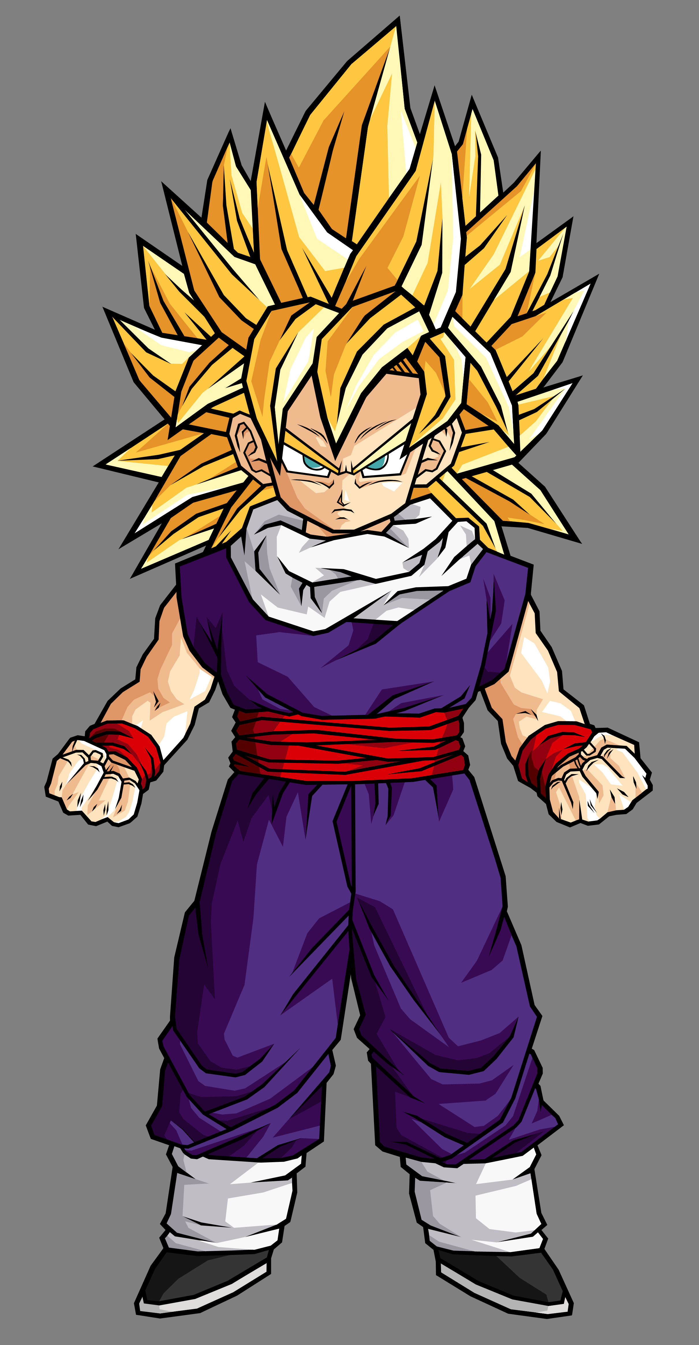 Kid Gohan SSJ by hsvhrt on DeviantArt Kid Gohan SSJ by hsvhrt on DeviantArt