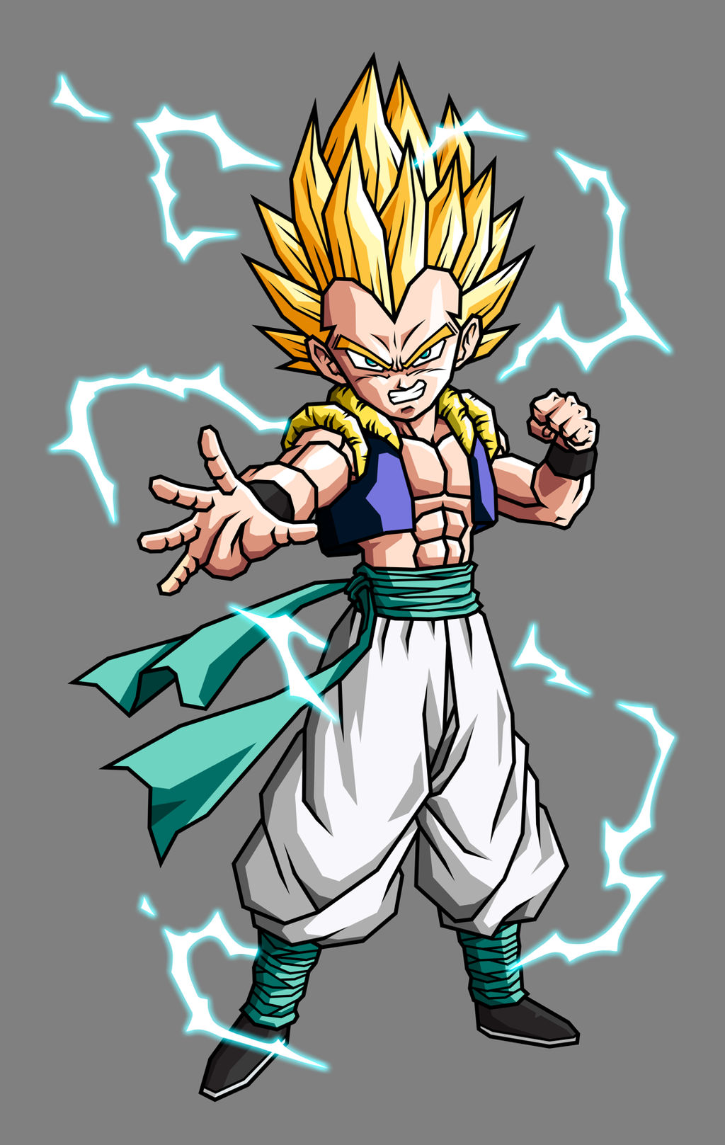 Gotenks SSJ2 by hsvhrt on DeviantArt