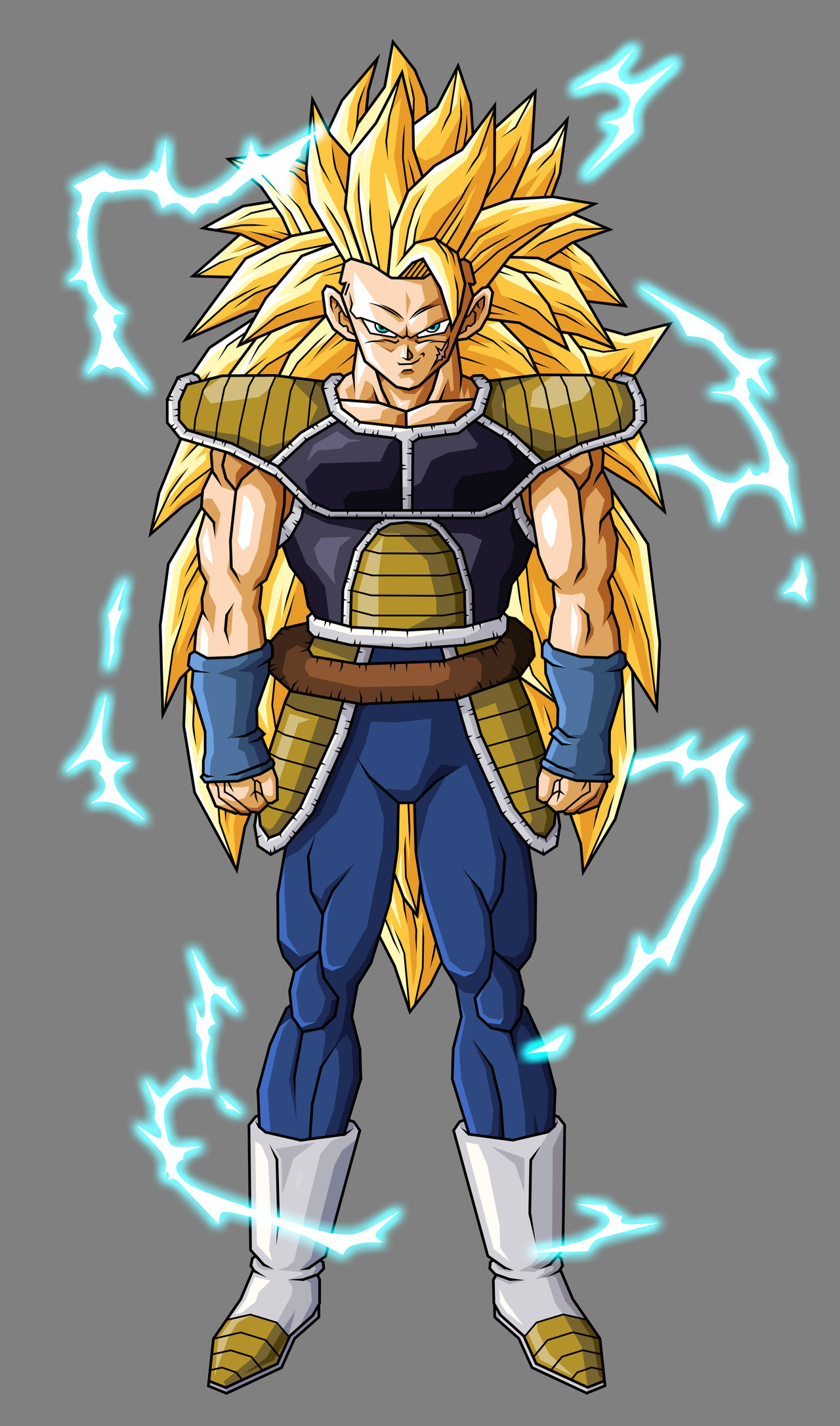Bardock SSJ3 (Broly Movie) by hsvhrt on DeviantArt