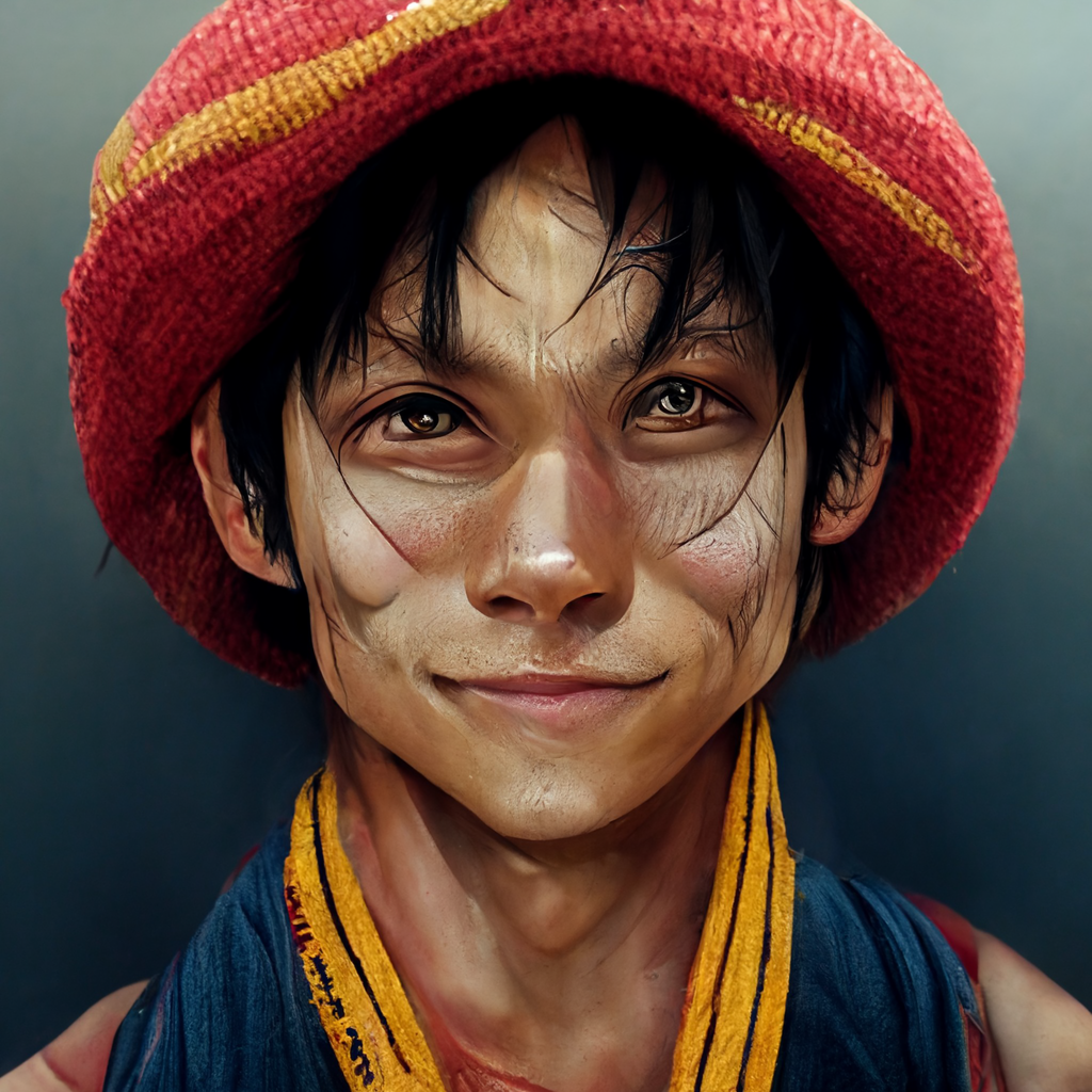 Portrait of Monkey D luffy by Dank97 on DeviantArt