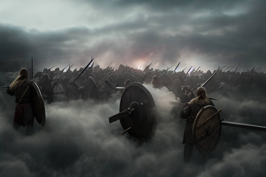 Viking Warriors In Battle By Dank97 On DeviantArt viking-warriors-in-battle-by-dank97-on-deviantart