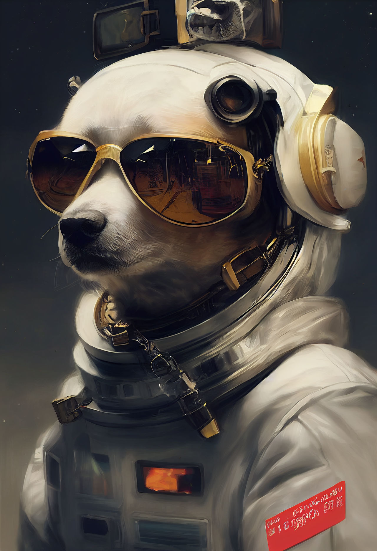 Space dog by Dank97 on DeviantArt