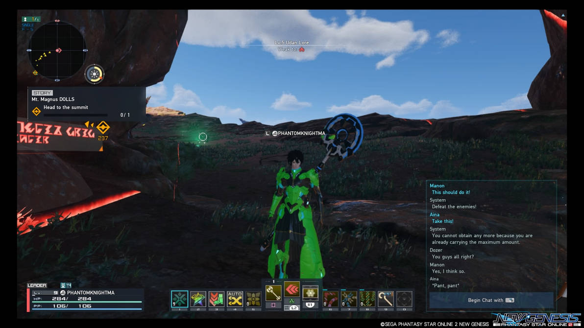 My PSO2: New Genesis attire by PHANTOMKNIGHTMARE47 on DeviantArt