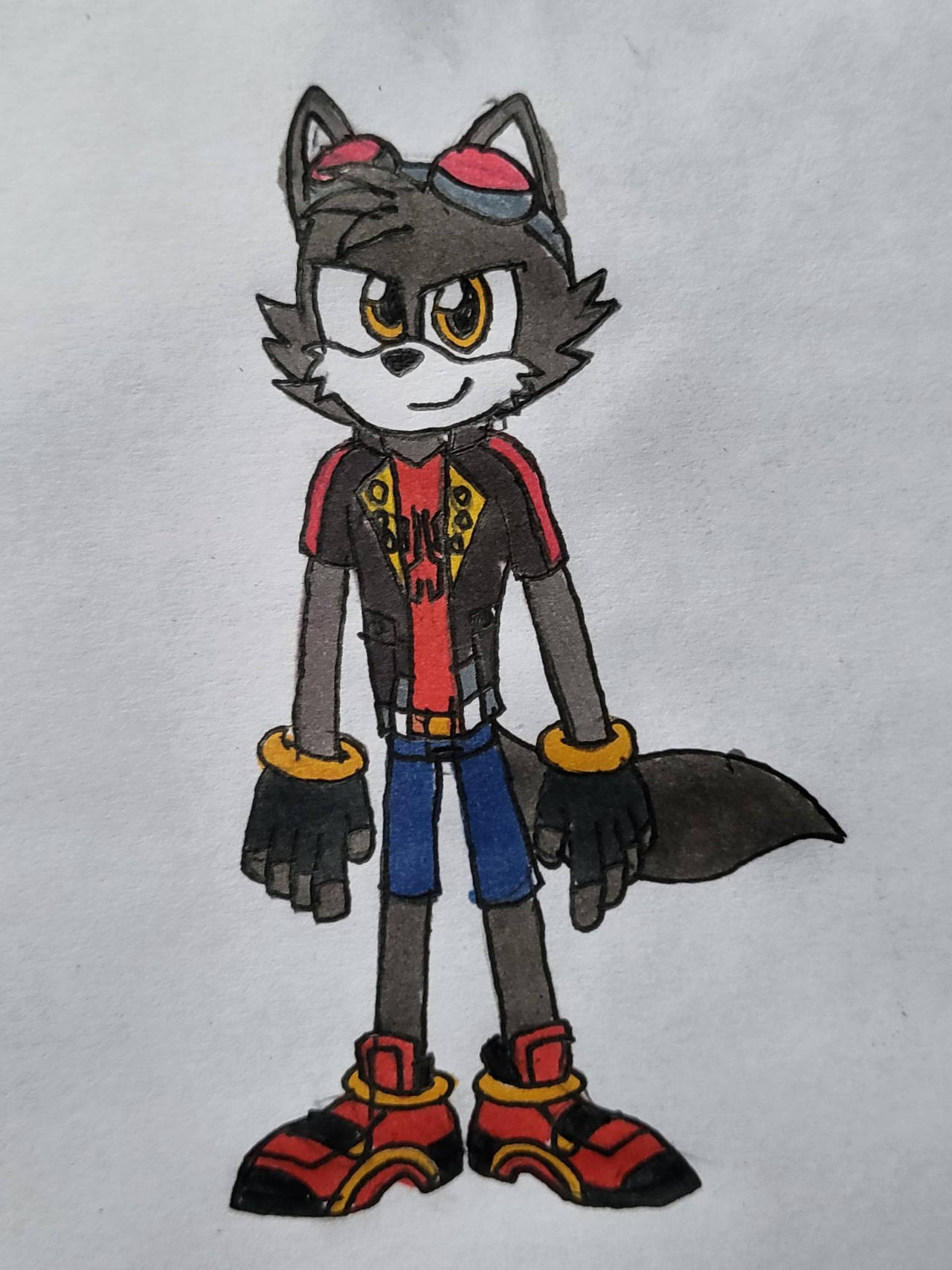 Sonic The Hedgehog OC: Steel The Timberwolf-BIO! by PHANTOMKNIGHTMARE47 ...