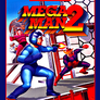 Mega Man 2 NES Cartridge Art